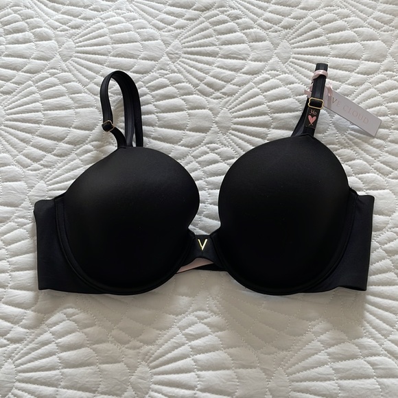 NWT Victoria Secret Bra 34D Black - Picture 3 of 12